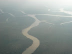 Avion entre Belem, et Manaus, l'amazonie