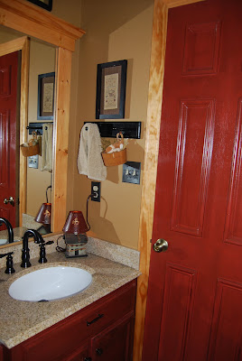 Country Girl At Home Our Quot Rustic Prim Quot Bathroom Lots Of