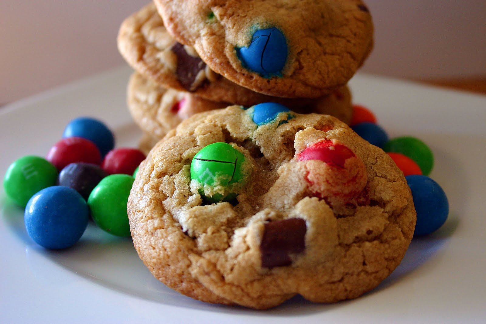 Bakergirl Chocolate Chunk Pretzel M&M Cookies.