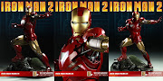 IRON MAN 2: Mark VI Maquette (ironman sideshow ironmanmarkvi )