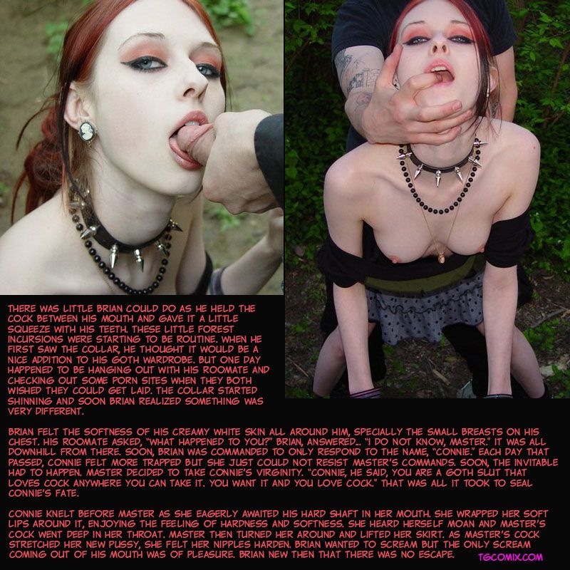 Goth pussy eating