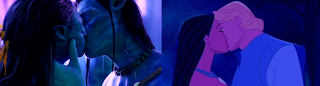 Avatar x Pocahontas - beijo Avatar x Pocahontas - beijo