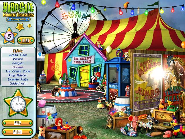 Product picture Game Download - Yard Sale Hidden Treasures - Sunnyville