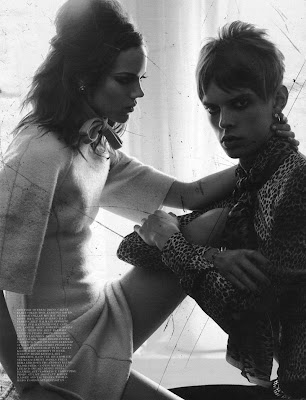 Dan Kling and Freja Beha Erichsen