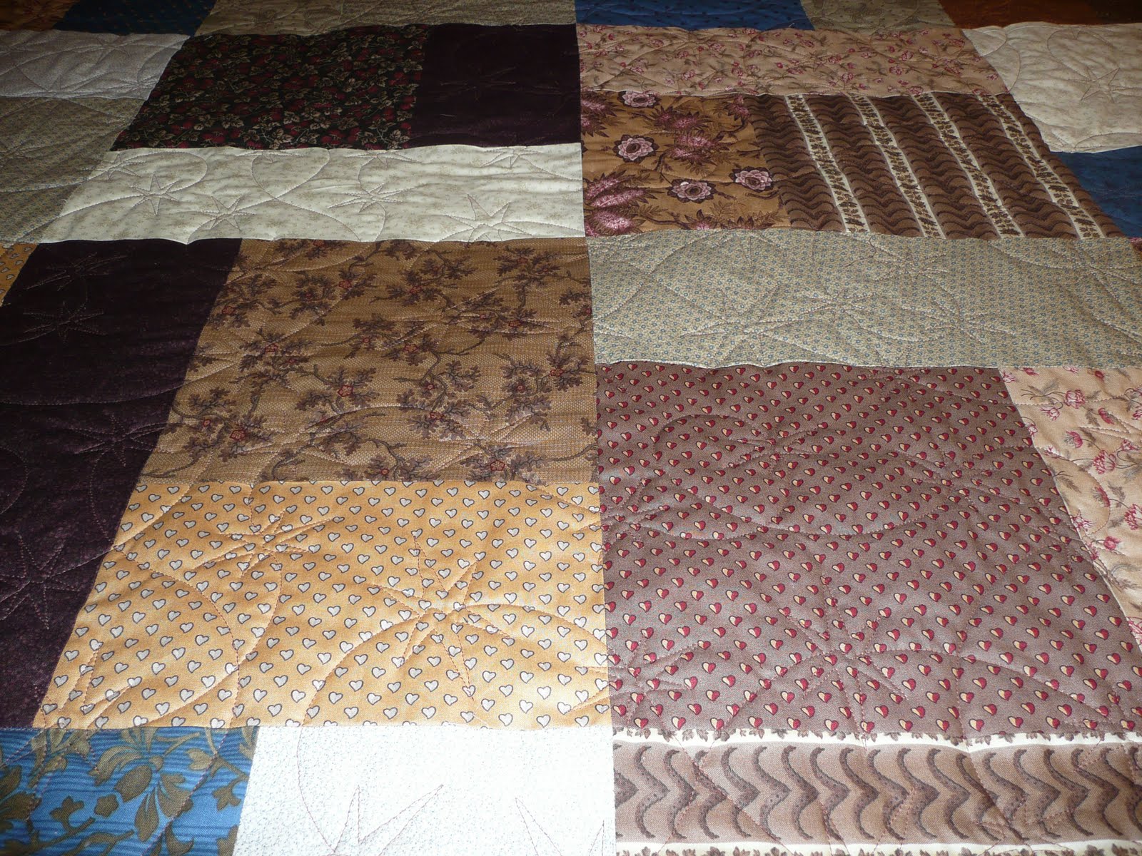 Acorn Ridge Quilting Mary's Civil War Reproduction Fabric Quilt