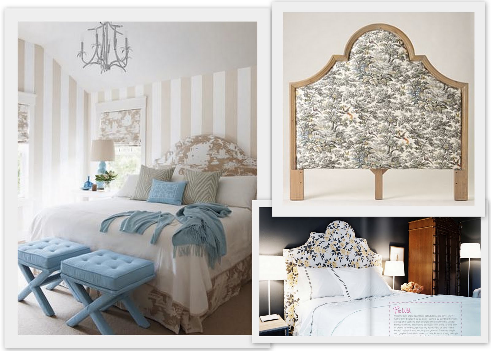 SANITY FAIR DECORATING WITH... HEADBOARDS