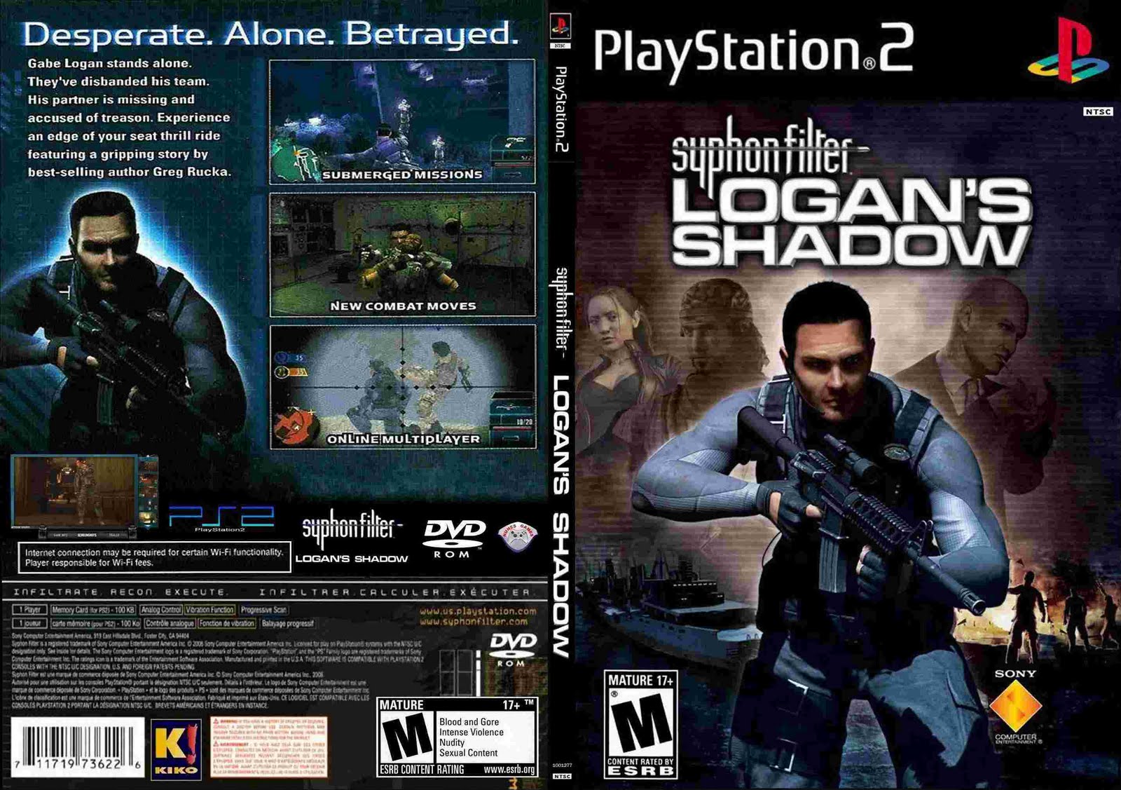 Syphon Filter: Logan's Shadow for PS2, Syphon Filter: Logan…
