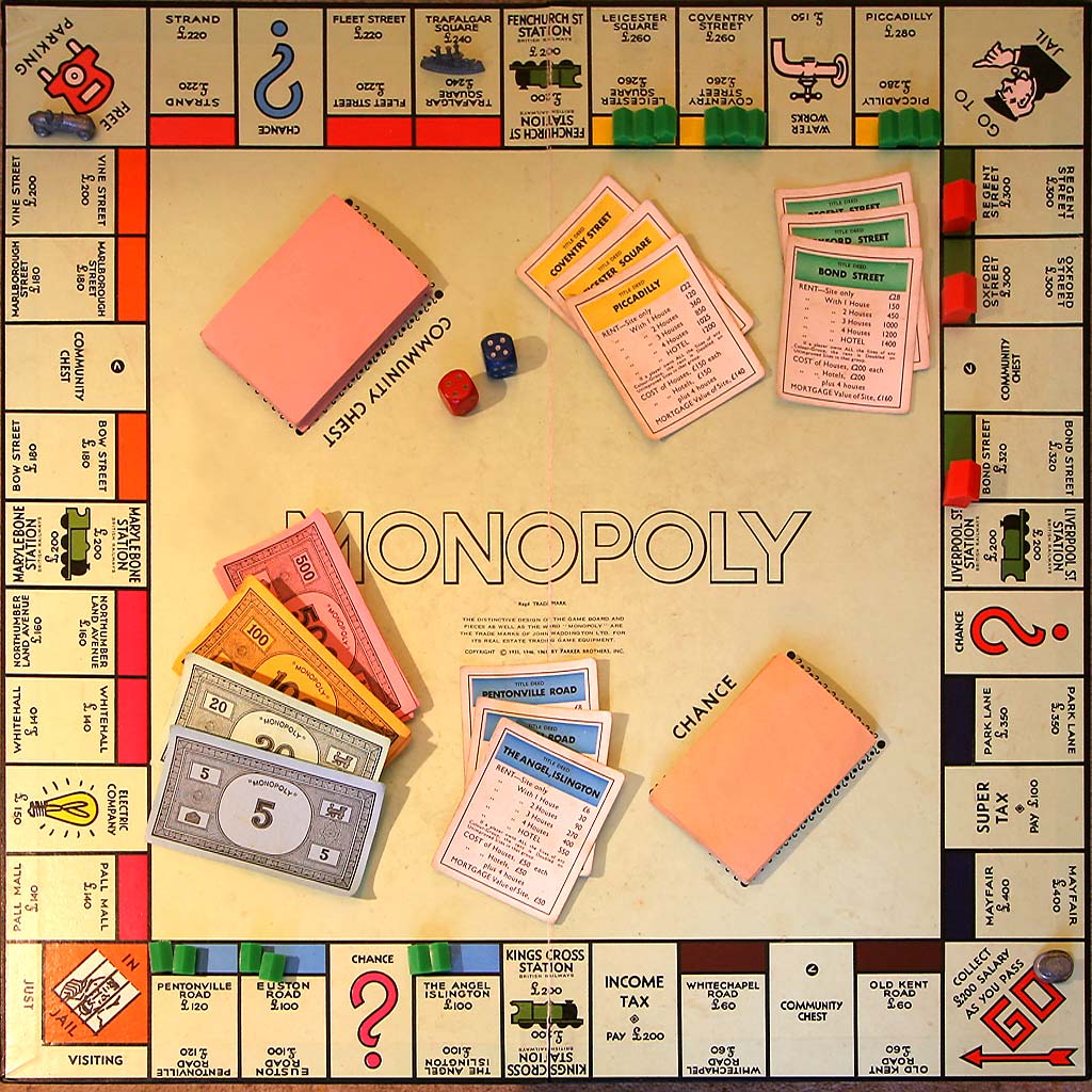 The Many Versions Of Monopoly