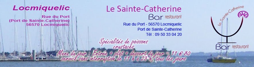 Bar Lounge, Restaurant Le Sainte-Catherine, 56570