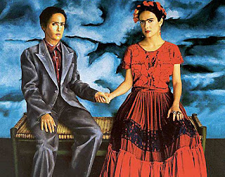 The three Fridas 1: films and books on Frida 4 Hayek+as+two+Fridas