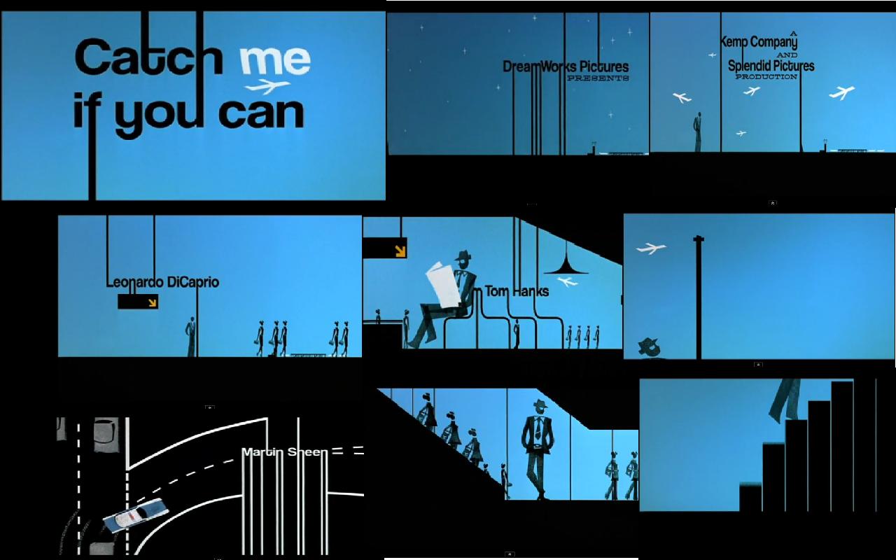 Alex Richards Catch me if you can title sequence