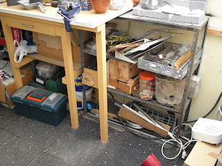 Shelving and flowerpot furnace
