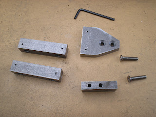 Knurling tool parts, work in progress