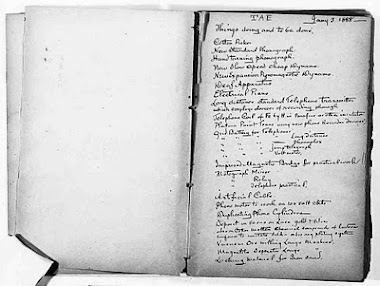 Thomas Edison "To-Do" List