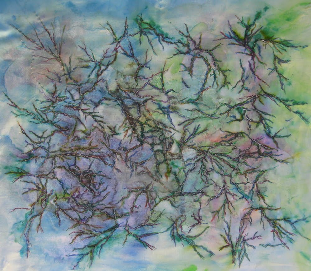 DEBORAH WEIR ••• FiberFly Textile Art More Laminated Pieces