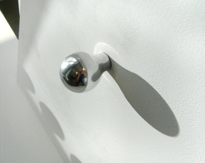 Aluminium Door Knob, side view