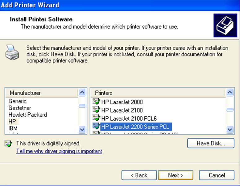 hp 2200 pcl driver