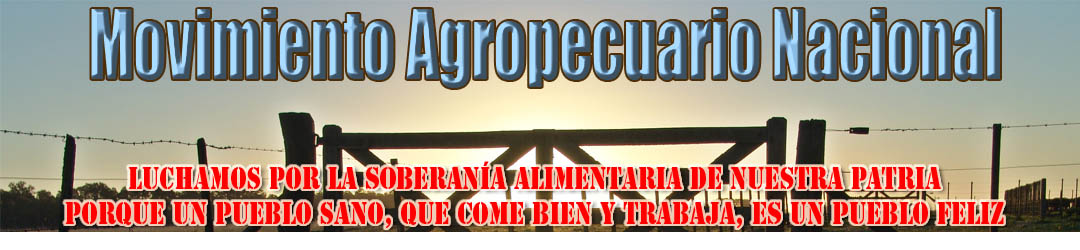 MOVIMIENTO AGROPECUARIO NACIONAL