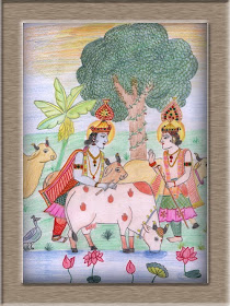 Art On Sketchbook By Megha Chhatbar Color Pencil Sketch Of Lord