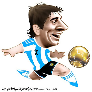 Leo Messi en caricaturas miralo Leo Messi en caricaturas miralo