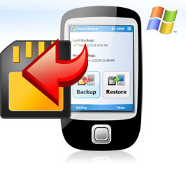 Resco Backup for Pocket PC mobile software