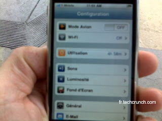iPhone in France