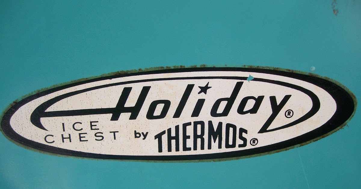 Classic . Coleman .Camping . Lanterns Vintage Holiday Cooler By Thermos