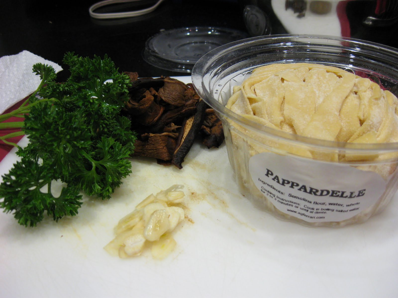 Porcini Pappardelle Noodle Fever