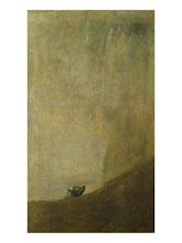 Perro semihundido (Goya)