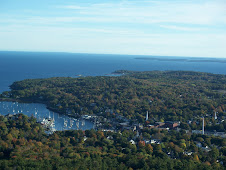 Views from atop a small Camden Mtn