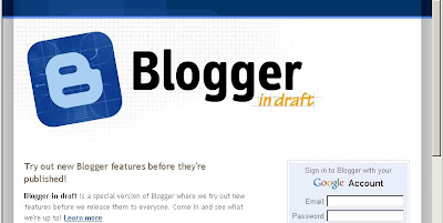 Blog in draft