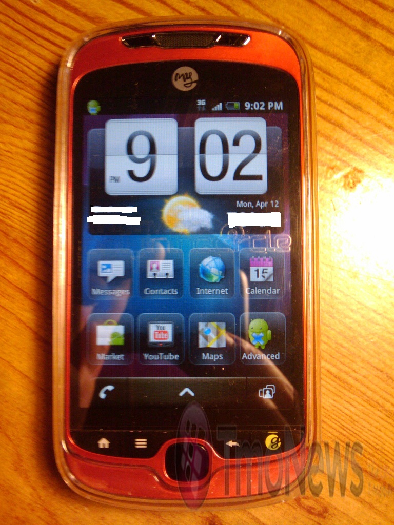 myTouch Slide Release date