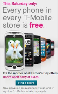 T-mobile Father's Day Promotion T-mobile Father's Day Promotion