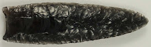 Obsidian Clovis Point -- 2005 A.D.