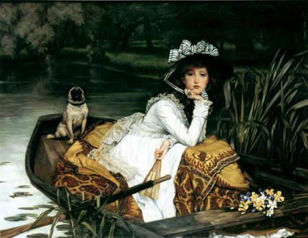 Young Lady In Boat (1869)