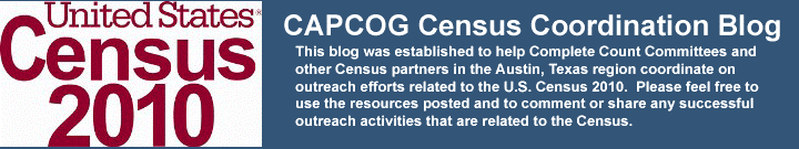 CAPCOG Census Coordination Blog