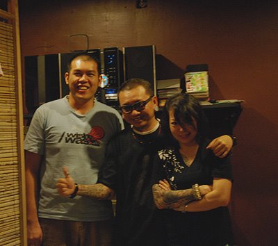 guest artist from kl,Kinn tattoo, 2009