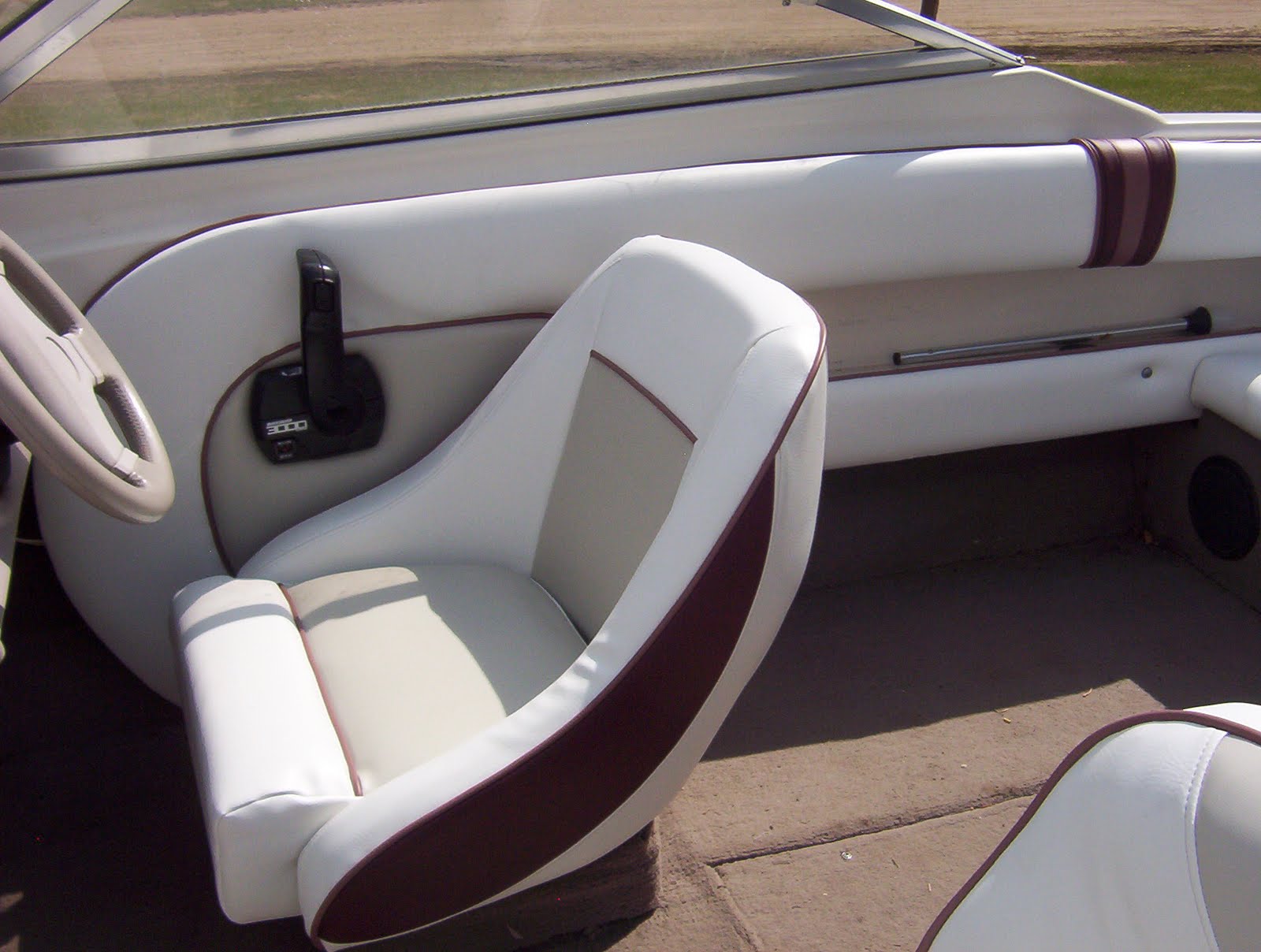 Ted's Upholstery Custom Boat Interior
