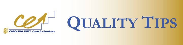 CFCE -- Quality Tips