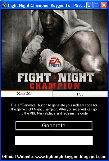 Fight Night Champion Pc Registration Code