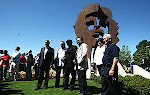 Inauguración de la estatua