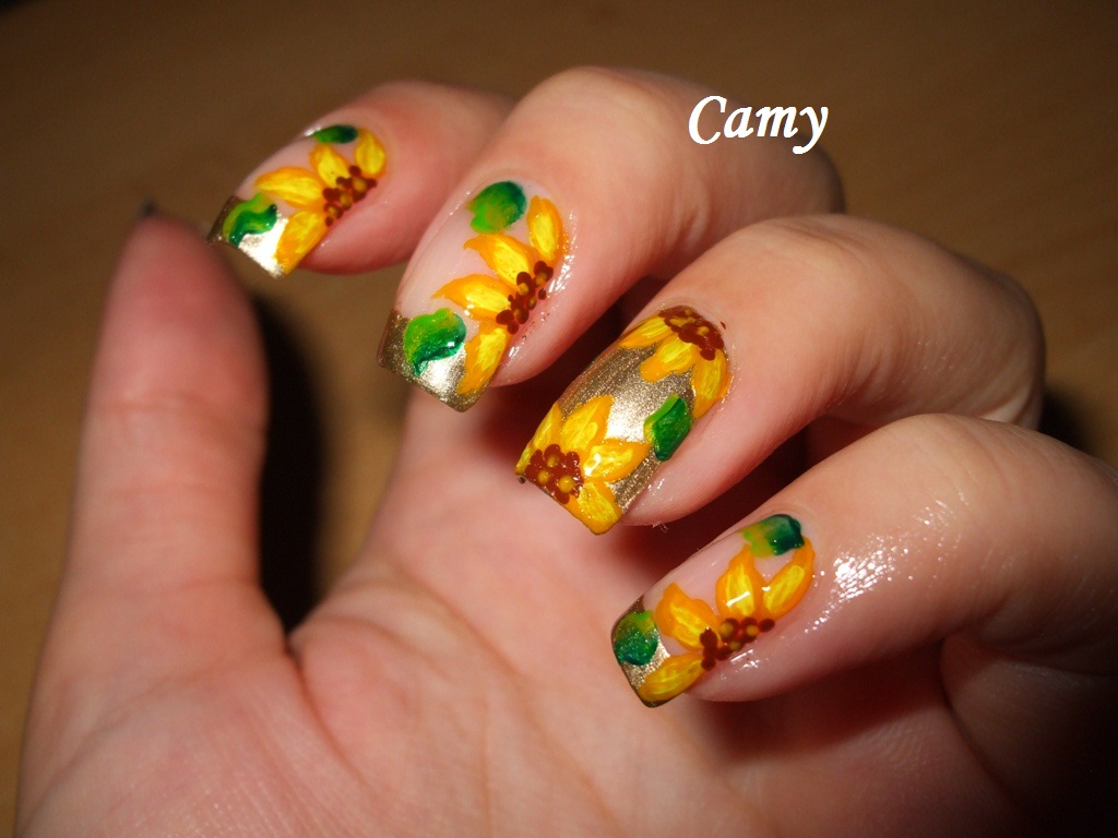 Konad Addict The voting Nail art contest with FALL theme