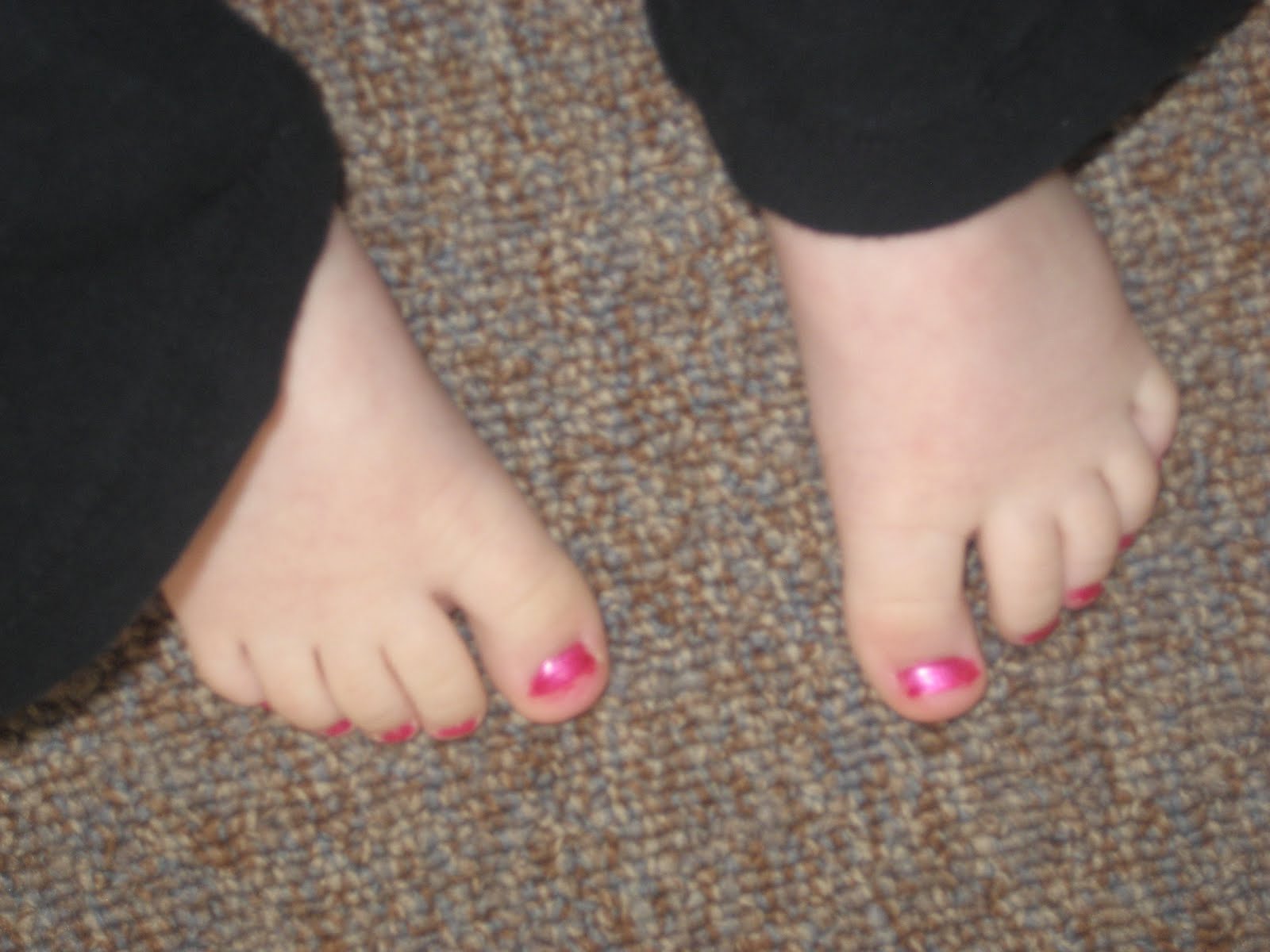 Don't you wish you could be a Nerbonne? Painted Toes