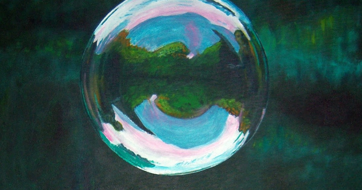 David Kitchin Bubble painting