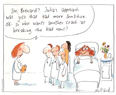 Breaking bad news in palliative care image