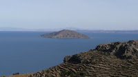 Taquile Island from Amantani Island