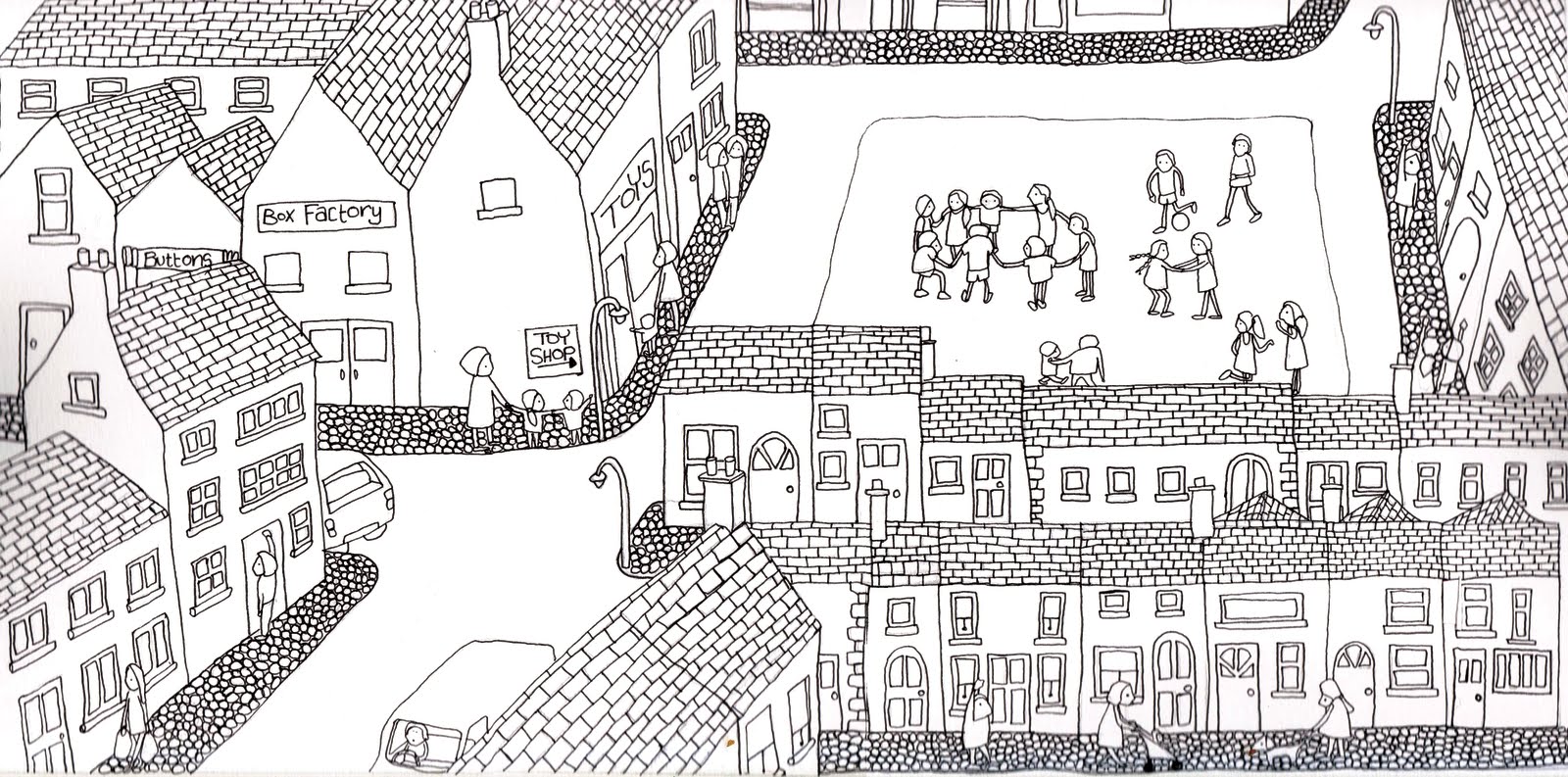 Town Drawing