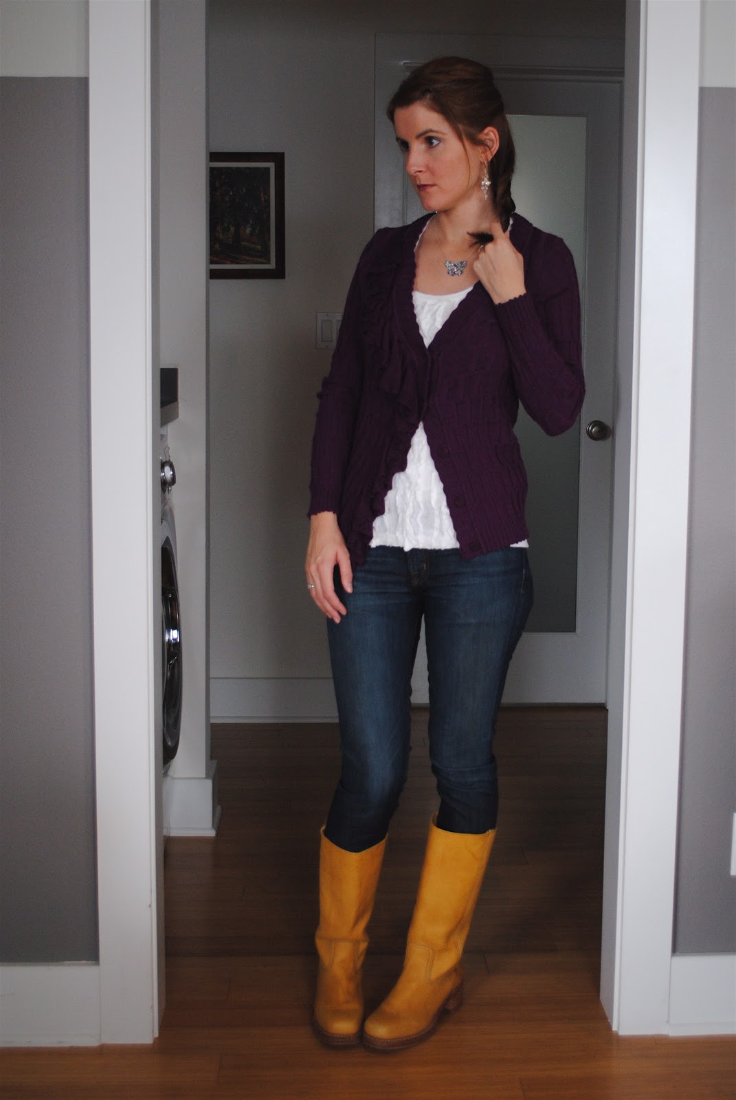 frye campus boots banana