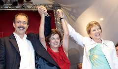 Mercadante, Dilma e Marta