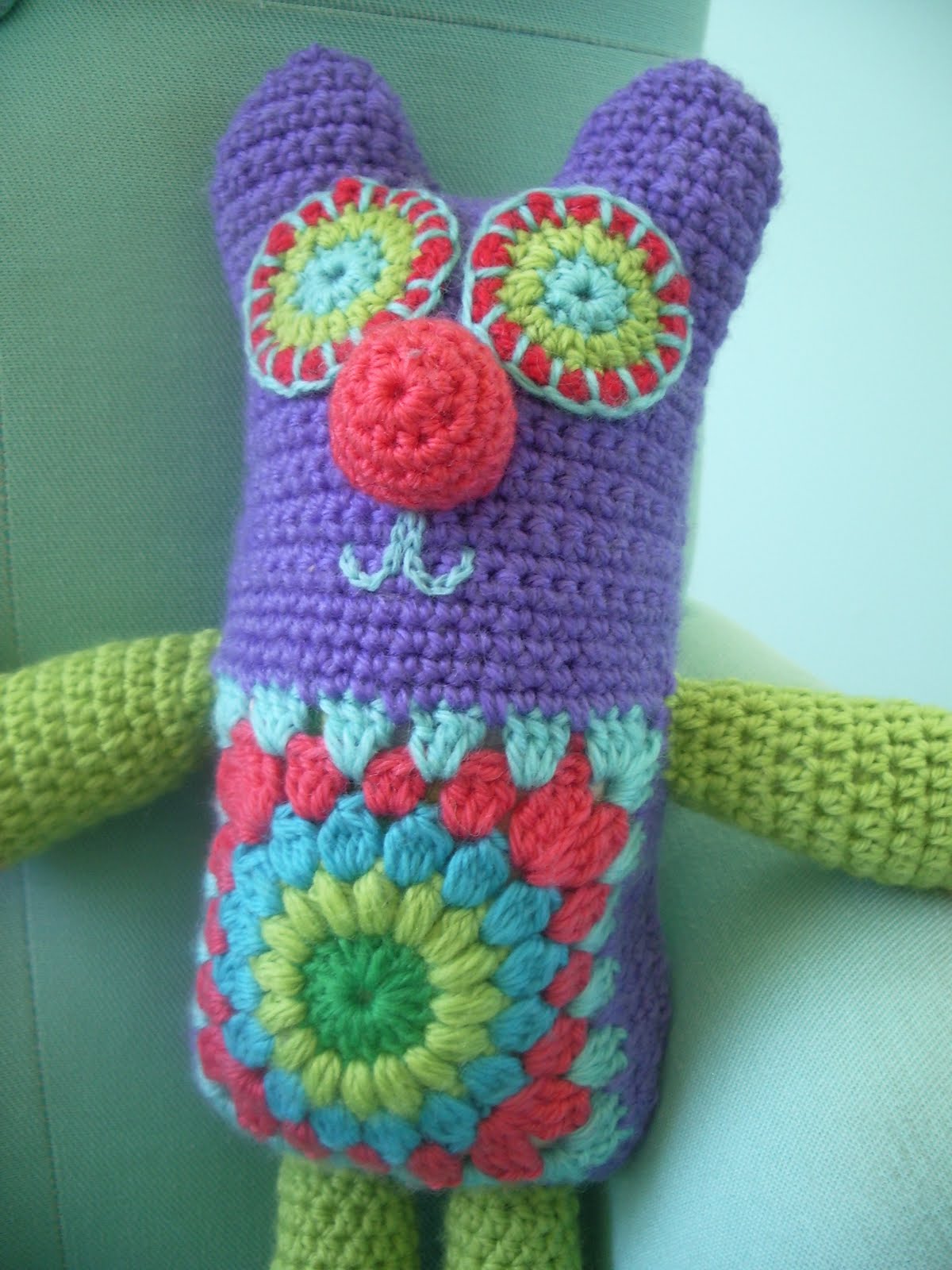 little woollie Granny Teddy.........